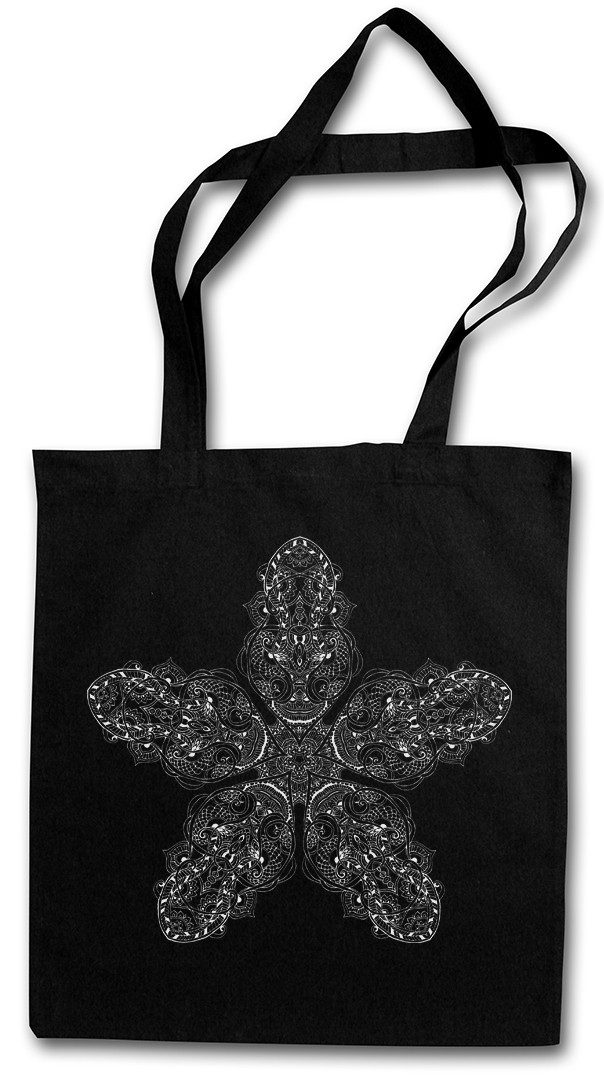 Beuteltasche Mandala II Stofftasche Yantra Hinduism Buddhism Buddhismus Hinduismus