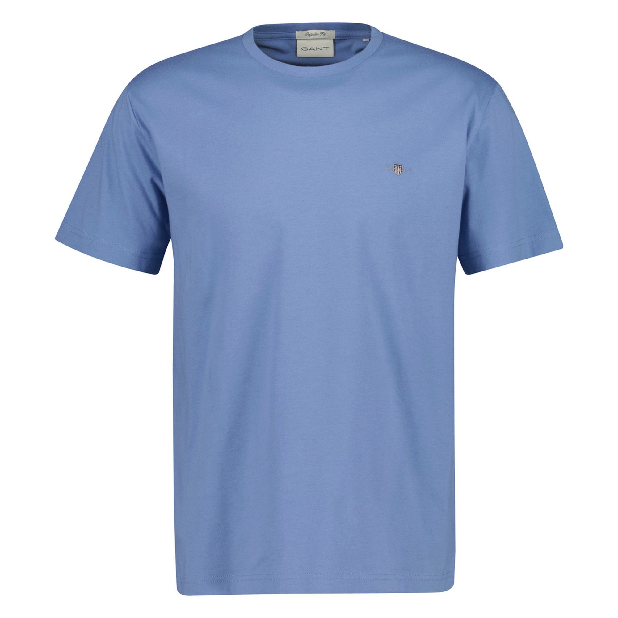 Gant T-Shirt Herren T-Shirt 1er Pack Baumwolle Reg Shield (Packung, 1er Pac günstig online kaufen