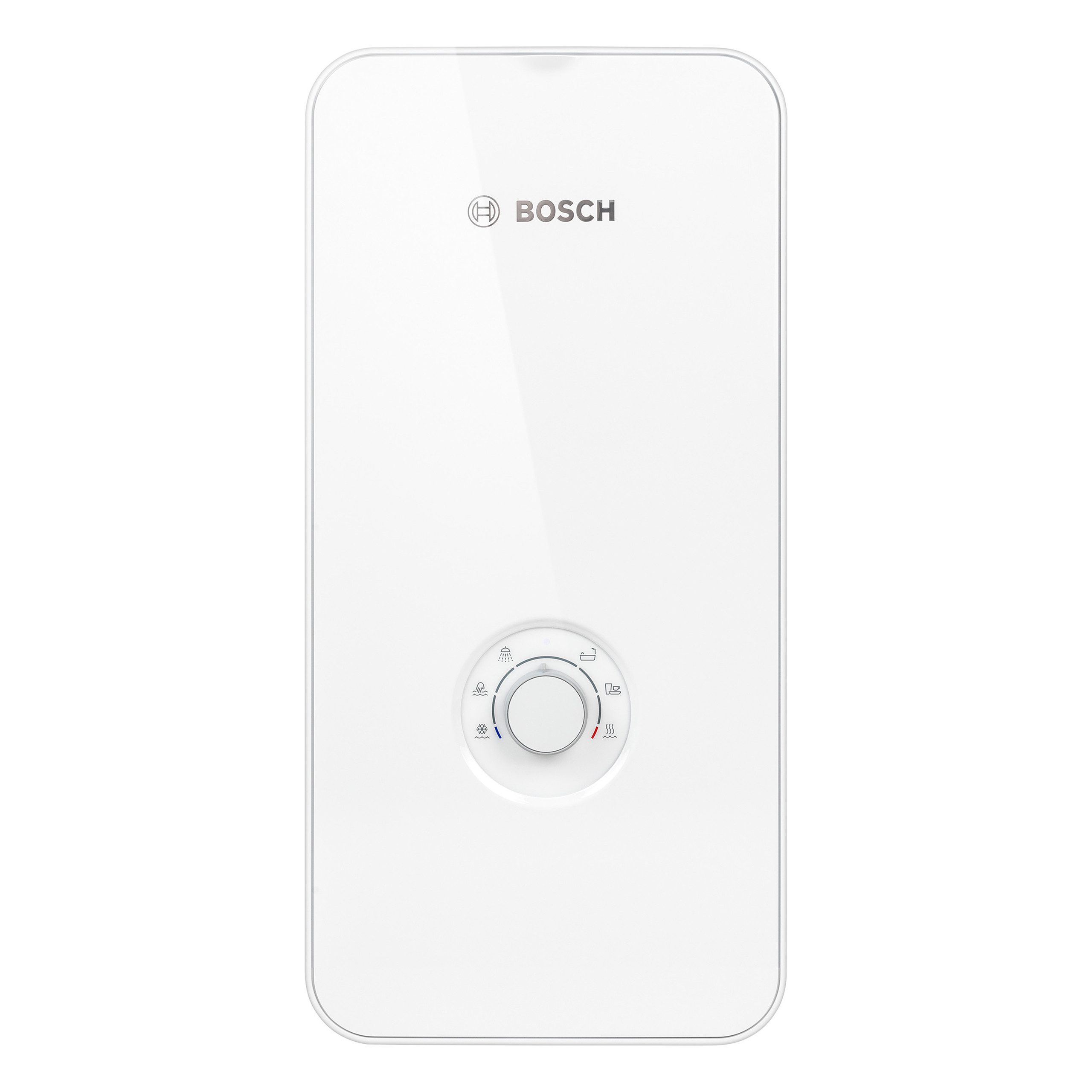 BOSCH Durchlauferhitzer Tronic Comfort, Plus, Umschaltbar, druckfest, stufenlose Temperaturwahl, moderne Glas-Optik