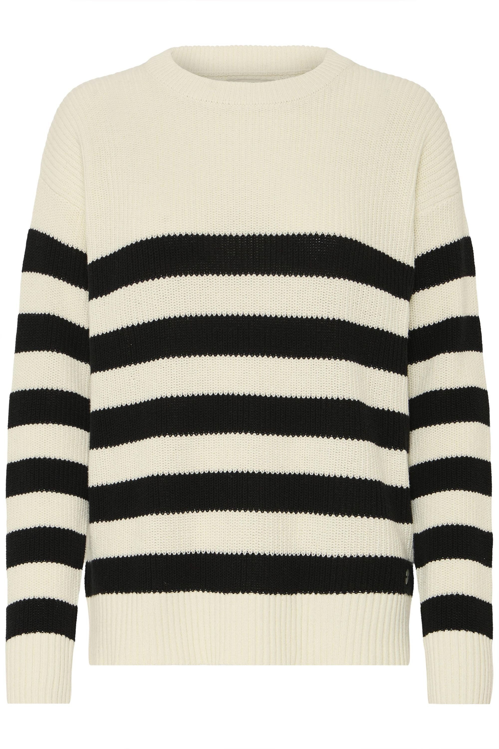 OXMO Strickpullover OXKAVINA Modischer Pullover mit Streifen günstig online kaufen