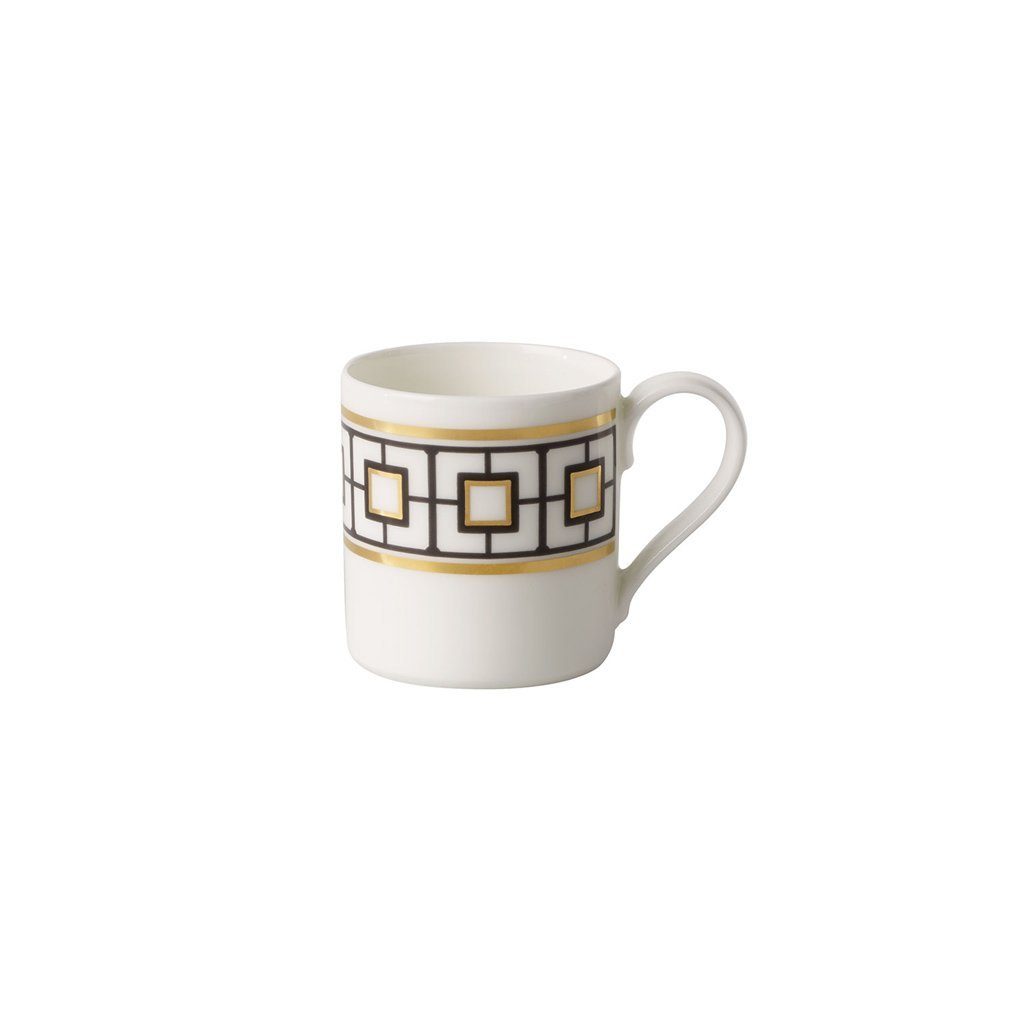 Villeroy & Boch Signature Espressotasse MetroChic Mokka-/Espressoobertasse, 1-tlg., Porzellan, Premium Bone Porcelain, spülmaschinenfest, Made in Germany