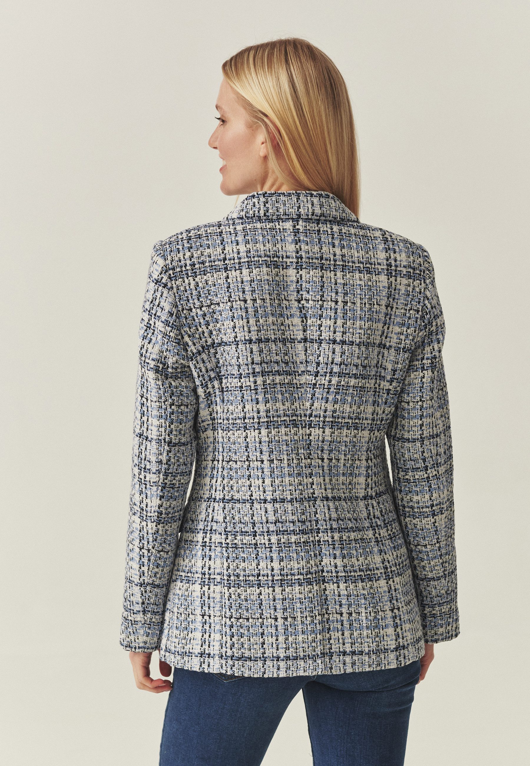 TATUUM Longblazer Doppelreihiger Blazer - Adamo