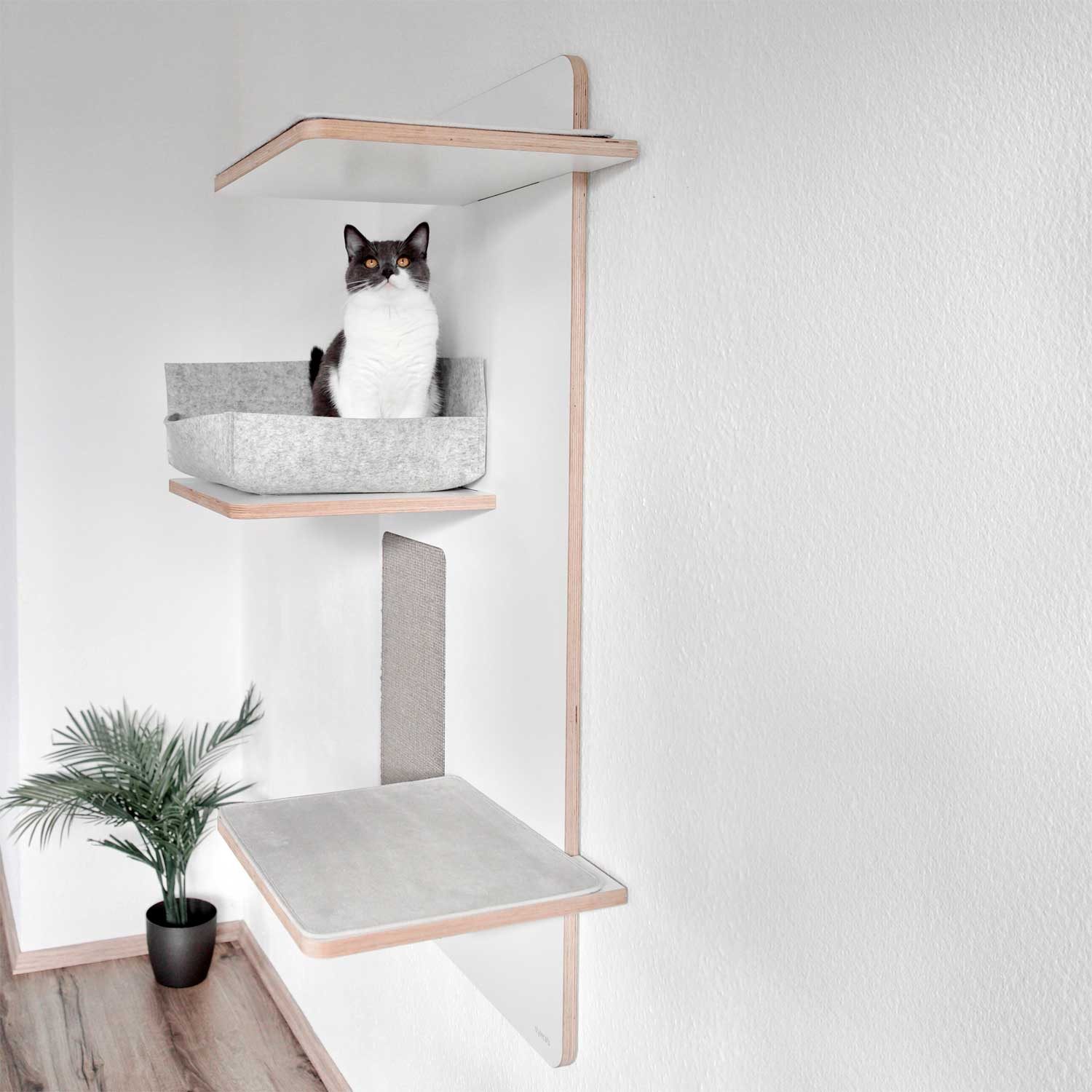 Stylecats Kratzbaum Kratzwand Relex 3 Liegeflächen