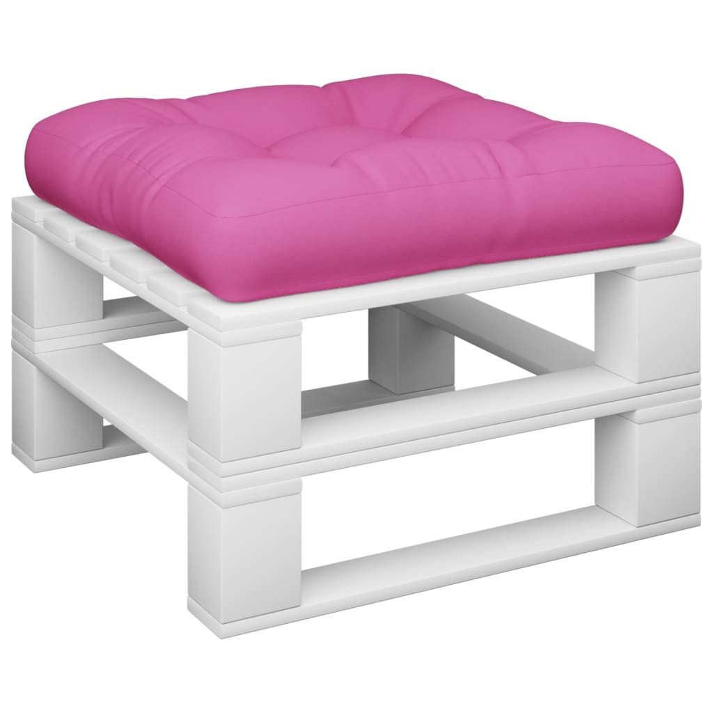 vidaXL Sitzauflage Palettenkissen Rosa 58x58x10 cm günstig online kaufen