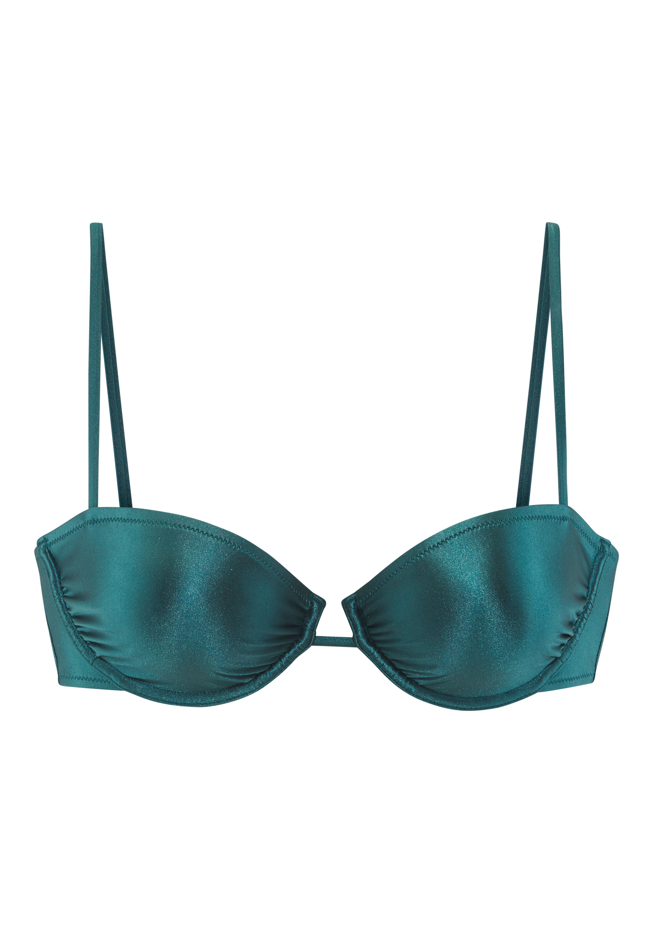 Copenhagen Studios Bügel-Bikini-Top Manon, aus glänzendem Material