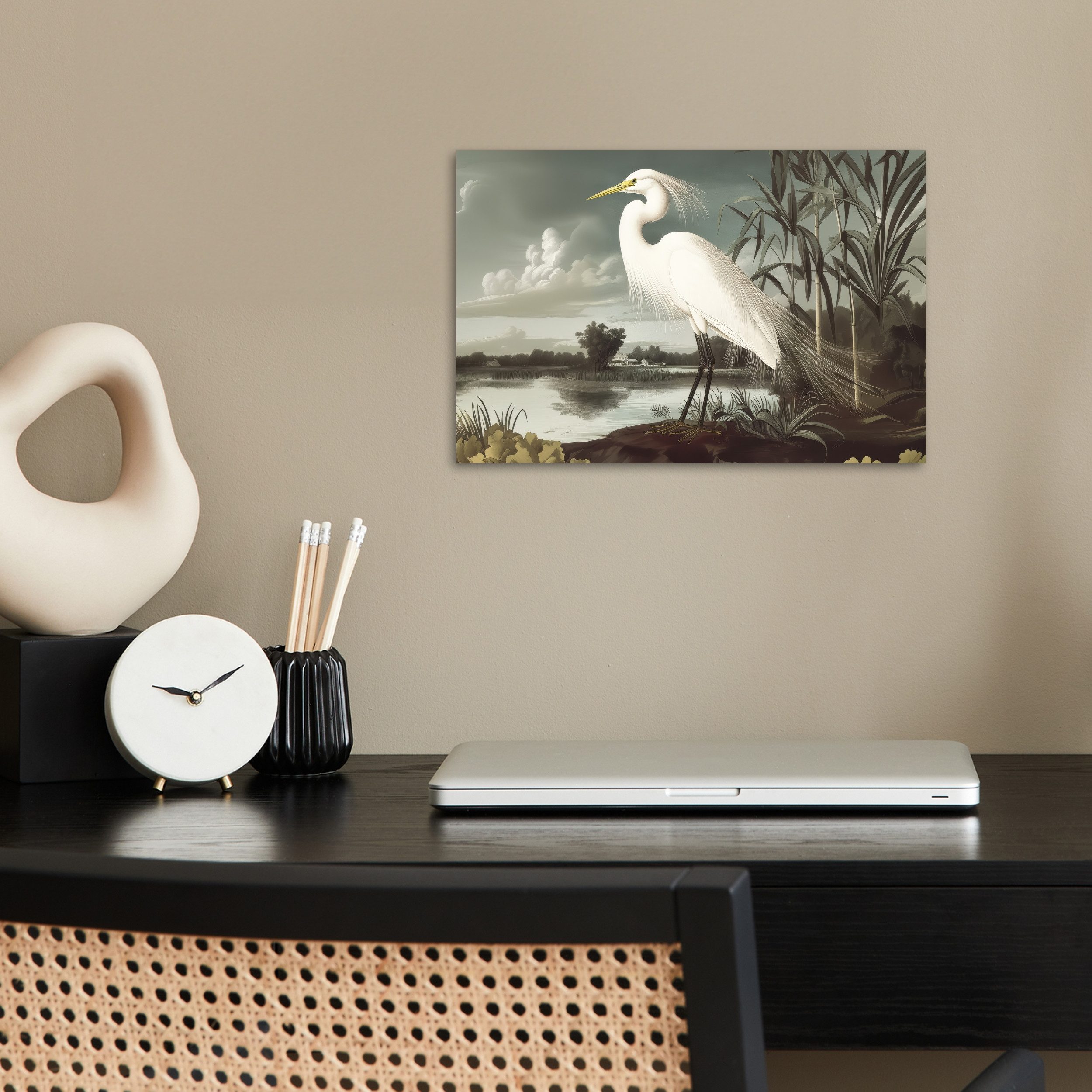 MuchoWow Poster Reiher - Pflanzen - günstig online kaufen