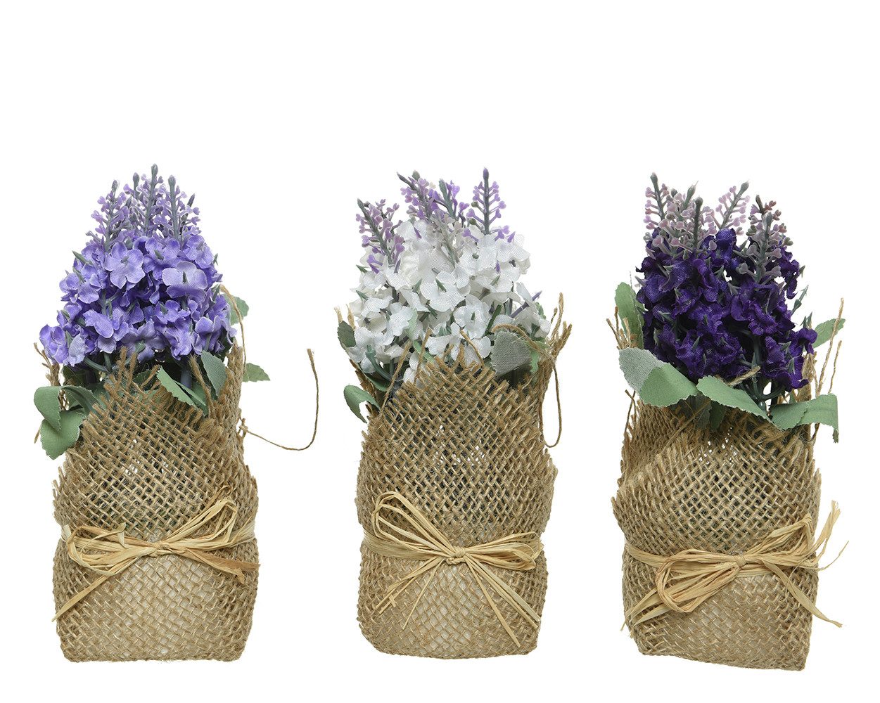 Kunstblume, Kaemingk, Kunstblumen Veilchen im Topf 17cm farbig, 1 Stück sortiert