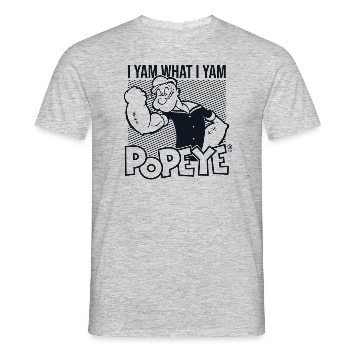 T-Shirt Popeye I Yam What I Yam Männer T-Shirt