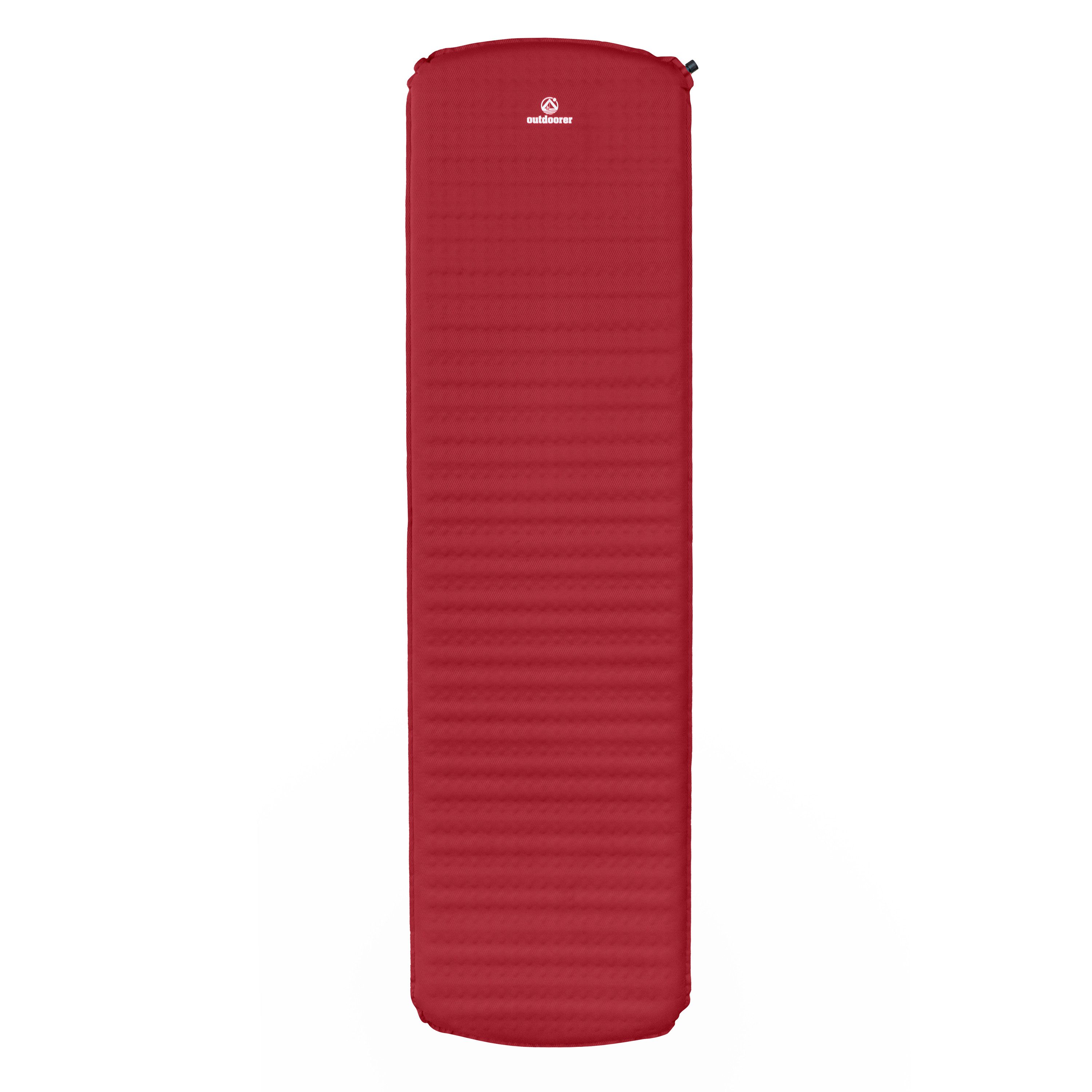 outdoorer Isomatte Trek Bed 2, selbstaufblasend, ultraleicht, R-Wert 4, kleines Packmaß