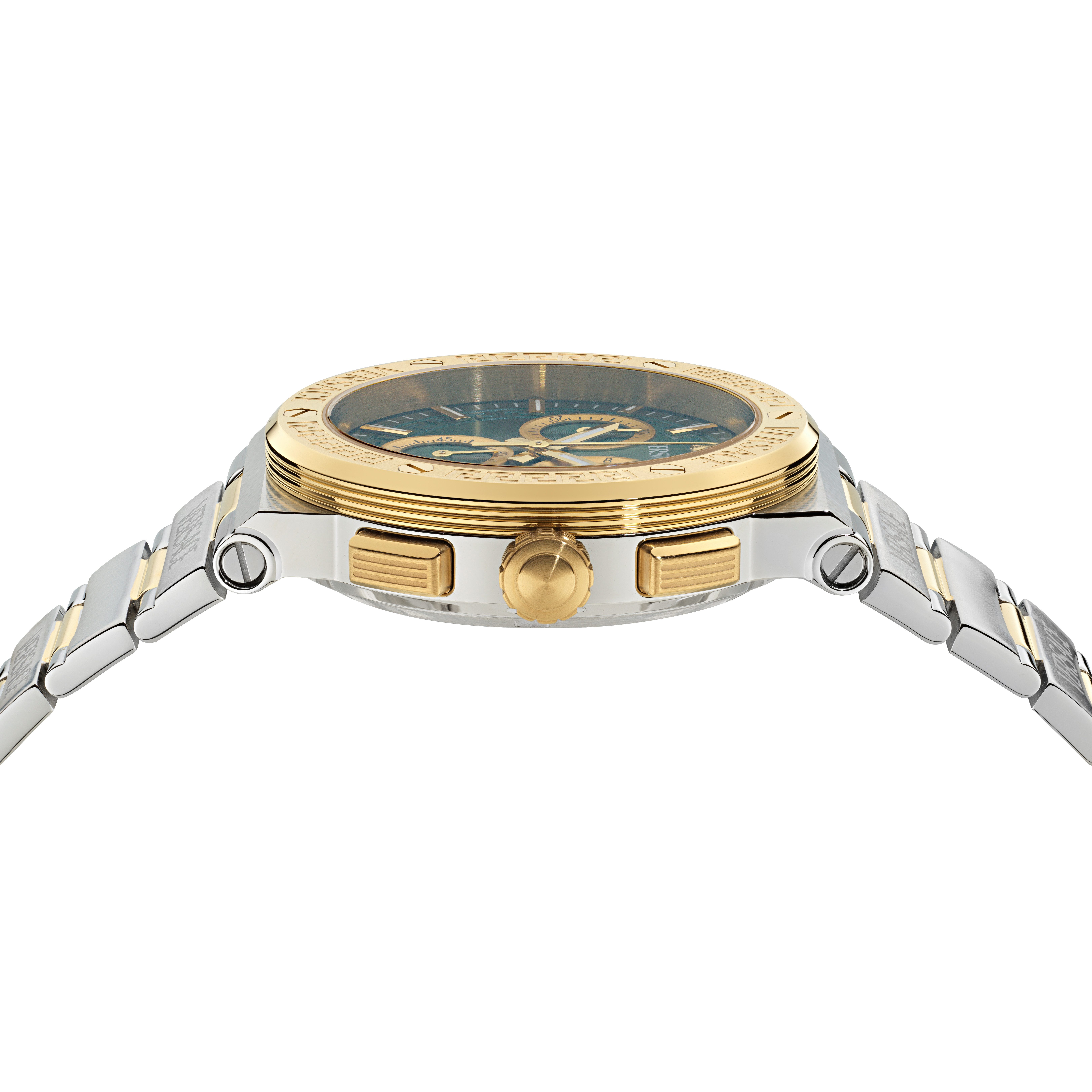 Versace Chronograph GRECA LOGO CHRONO RESTYLE VEKMA0425, Quarzuhr, Armbanduhr, Damenuhr, Herrenuhr, Swiss Made