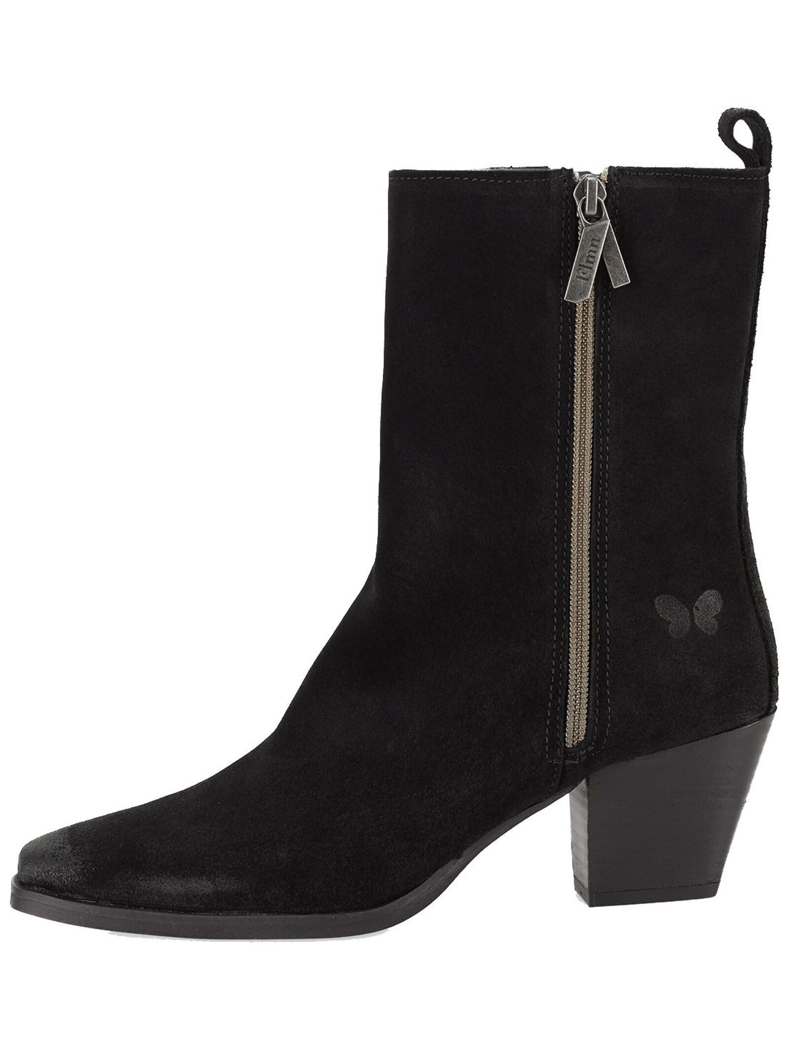 Felmini Stiefelette Veloursleder . Stiefelette (1-tlg)