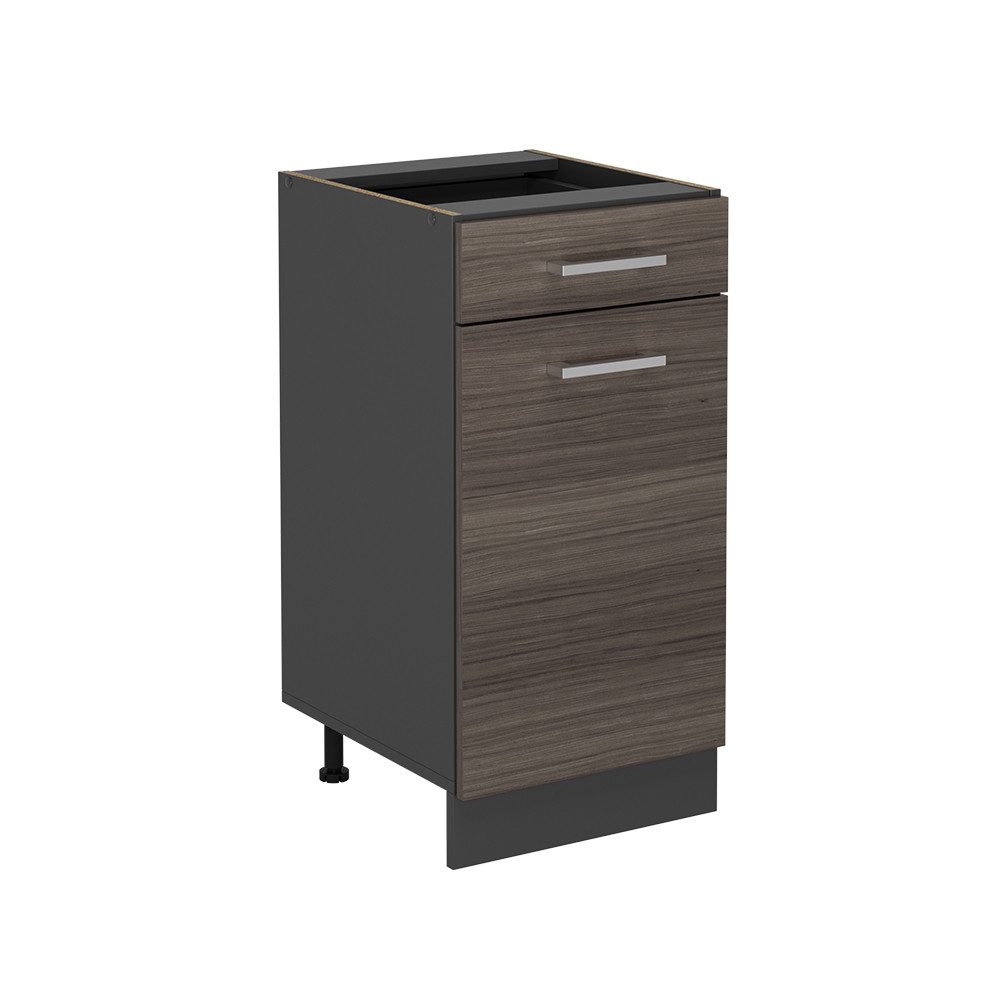 Vicco Unterschrank R-Line, Edelgrau/Anthrazit, 40 cm günstig online kaufen