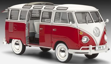 Revell® Modellbausatz Model Set VW T1 Samba Bus, Maßstab 1:24, Made in Europe
