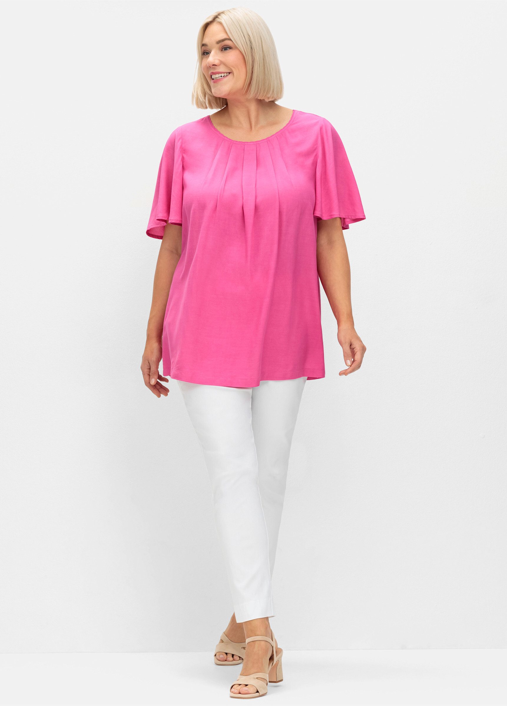 Sheego Klassische Bluse Tunika . günstig online kaufen