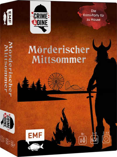 Michael Fischer Spiel, Crime & Dine - Das Krimi-Dinner-Set: Mord in Asgard