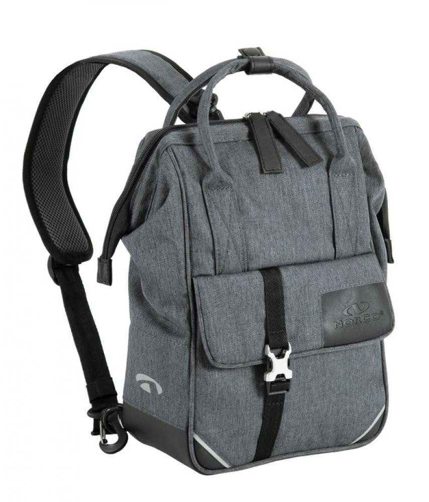 NORCO Fahrradrucksack Norco Rucksacktasche Taybury grau Größe 33x28x12,5cm 9 ltr.