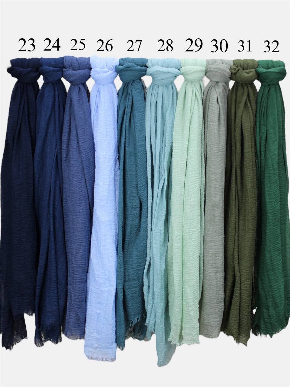 Aymasal Kopftuch Kreppschal Hijab mit Fransen Kopftuch Wraps Scarf Khimar K günstig online kaufen