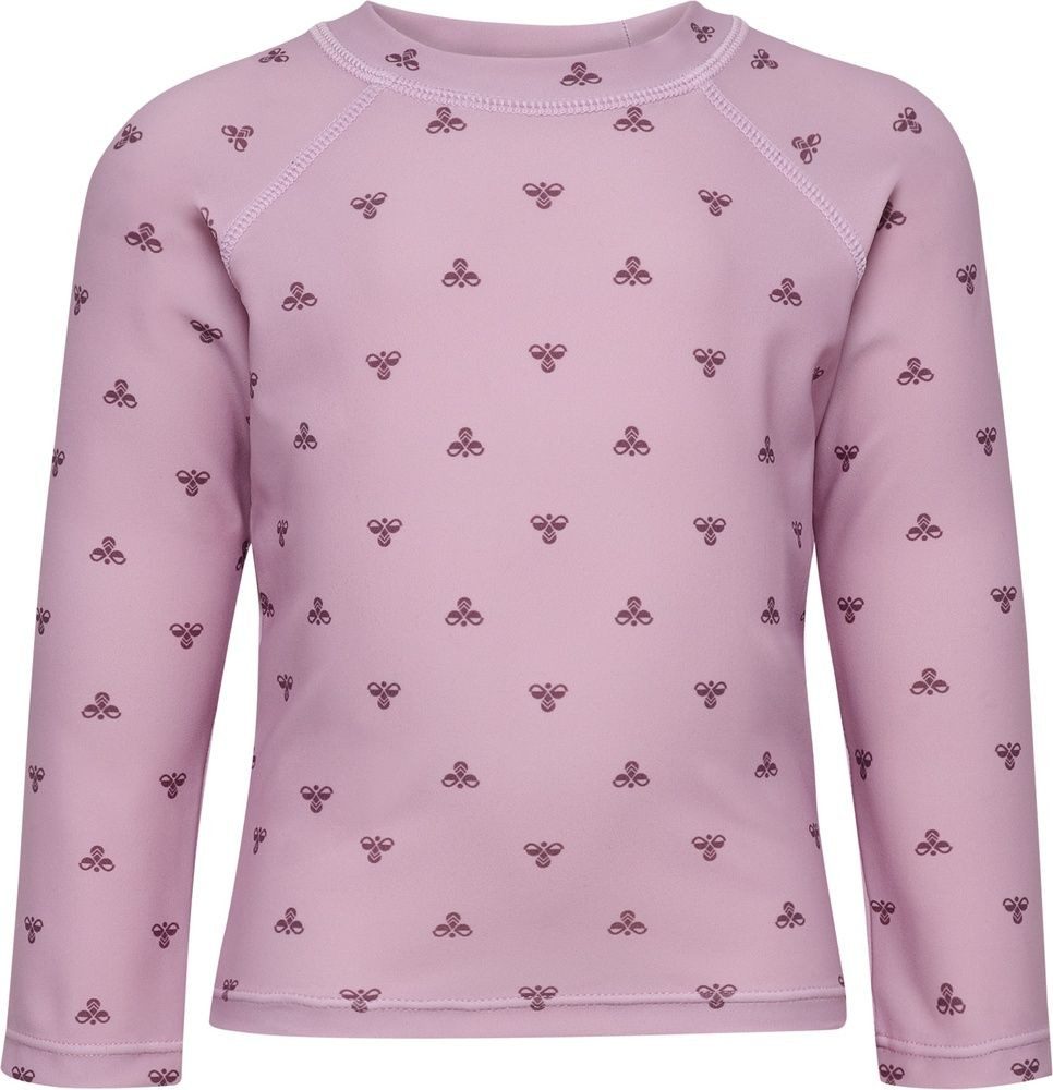 hummel Longshirt Mini Bee Aop Swim T-Shirt Longsleeve