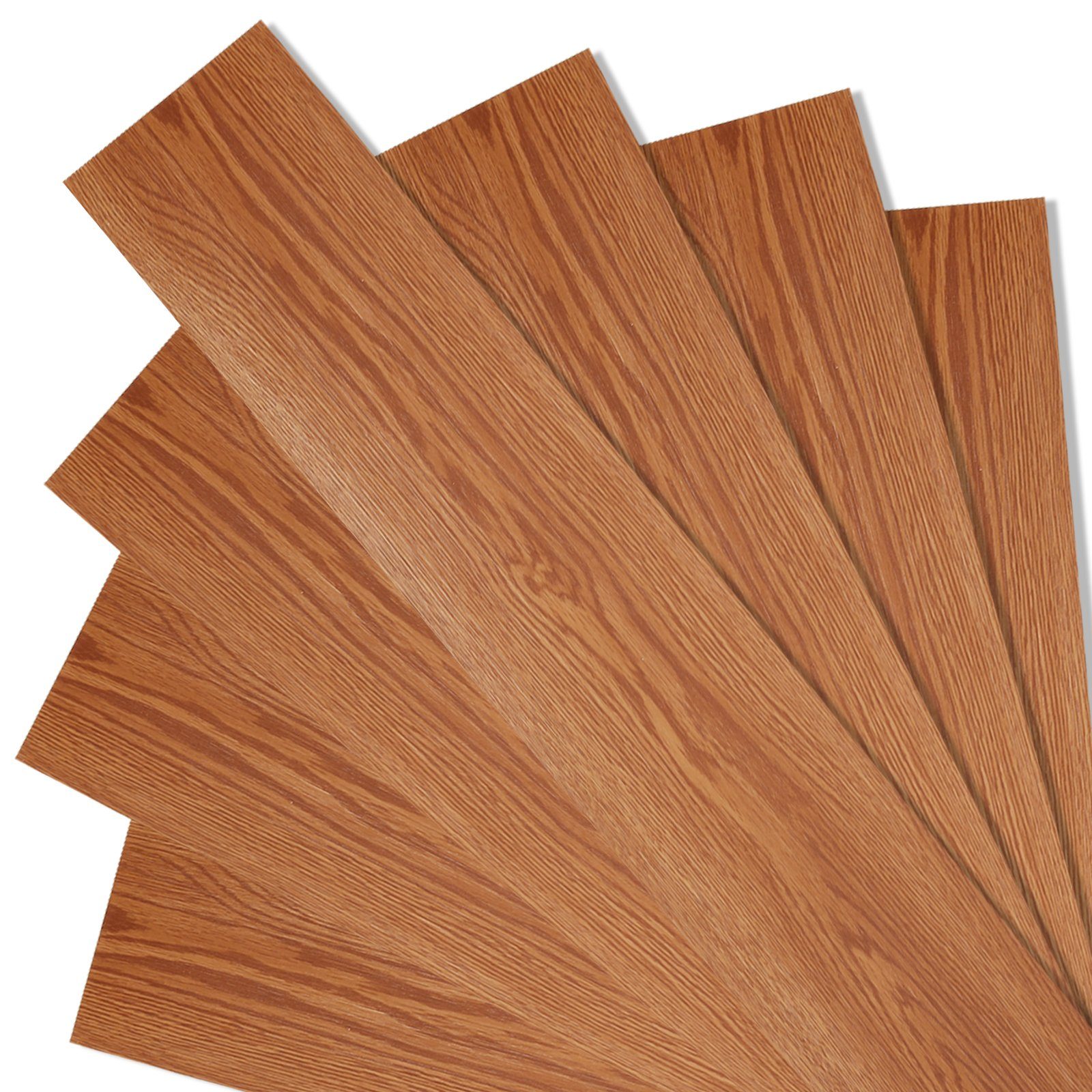 Clanmacy Vinylboden PVC Planke «ca.1 m² - 10 m²,selbstklebend,White Oak,Classic Warm Oak,Night Oak, selbstklebend