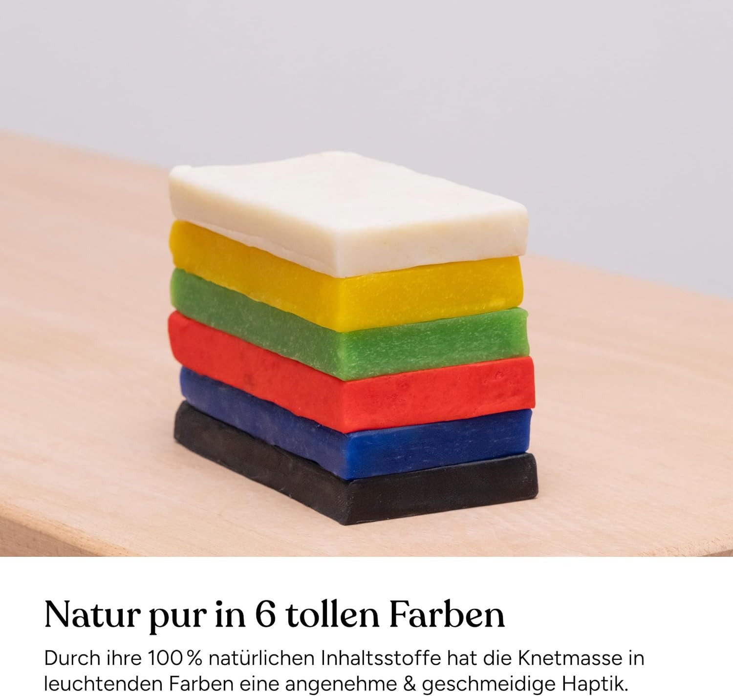 Ehrenkind Knete aus Bienenwachs, Trocknet Nicht aus, Ungiftig (Kleine Geschenke für Kindergeburstag, 1-tlg., Knete ab 3 Jahre), 100% natürliche Inhaltsstoffe