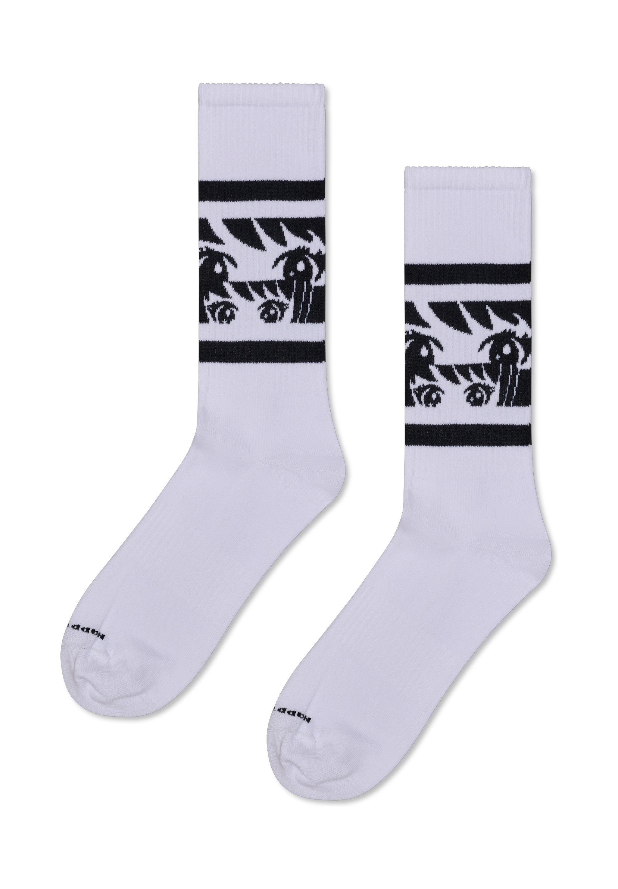 Happy Socks Basicsocken 5-Pack Anime Socks Verstärkte Ferse, besserer Halt