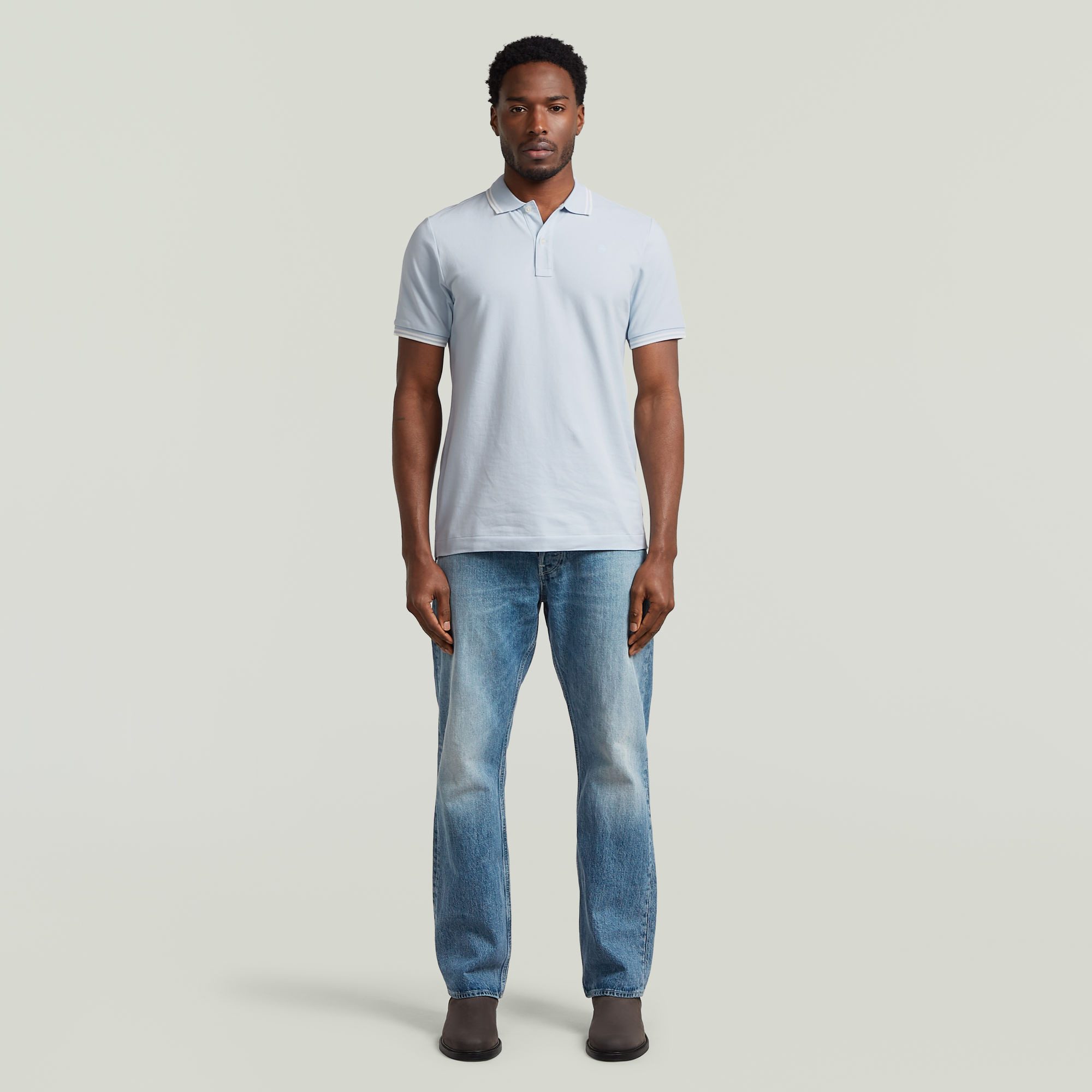 G-STAR Poloshirt Poloshirt Dunda slim stripe in Kurzarm-Form – Bild 5 von 5
