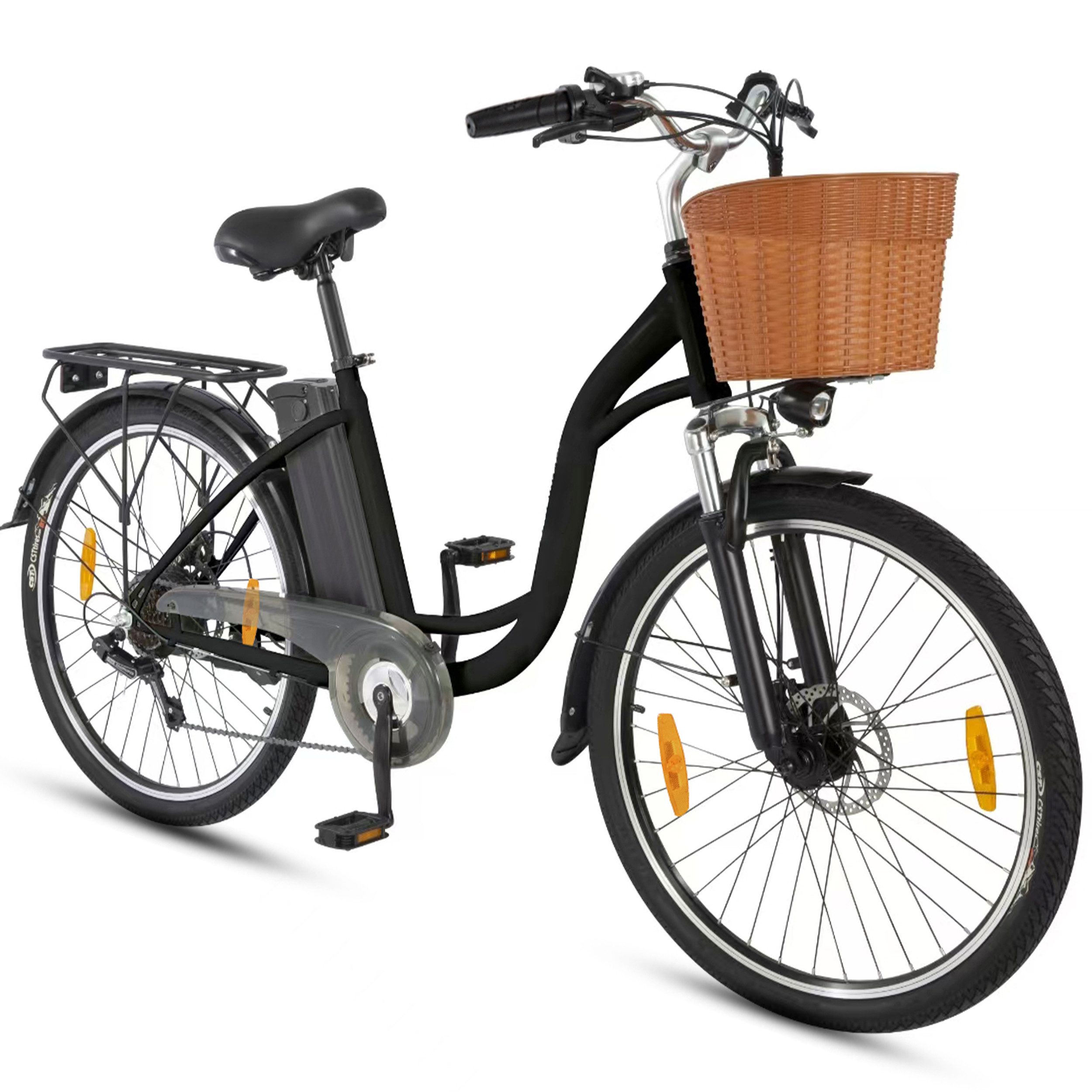 E-Bike Cityrad C6 36V 12.5Ah 450WH 250W Motor 40Nm Drehmoment 75 km Reichweite