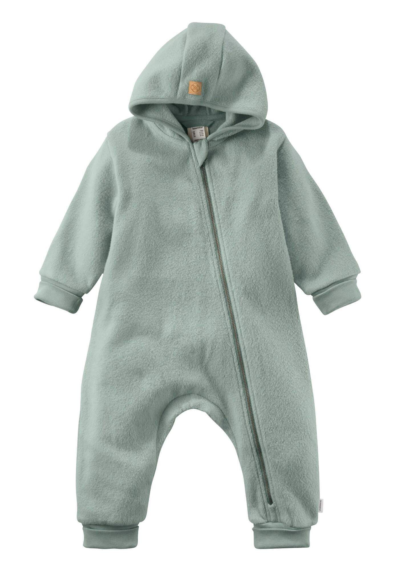 Hessnatur Fleeceoverall aus reiner Bio-Baumwolle (1-tlg)