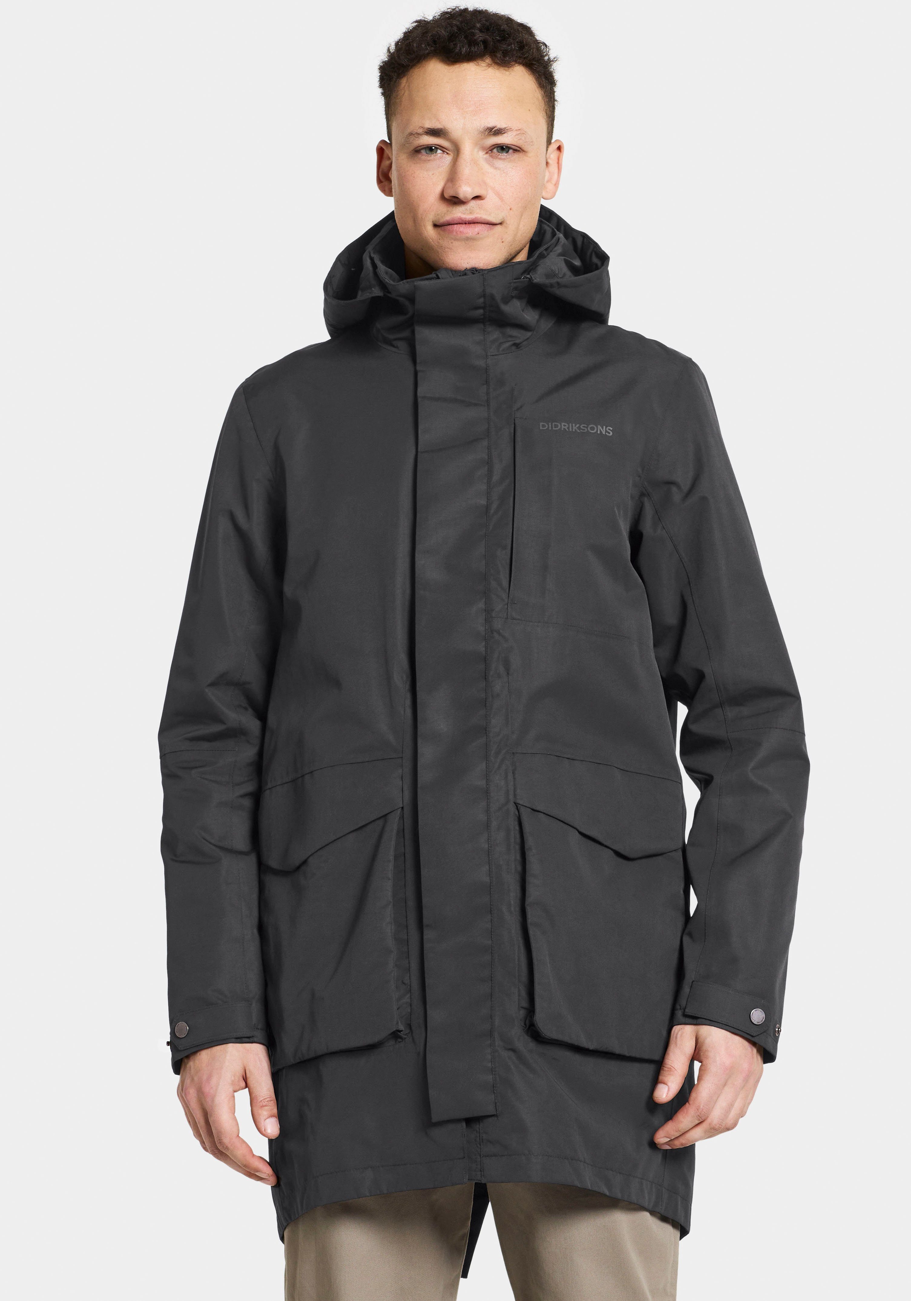 Didriksons Regenjacke Herren Jacke ANDREAS USX PARKA