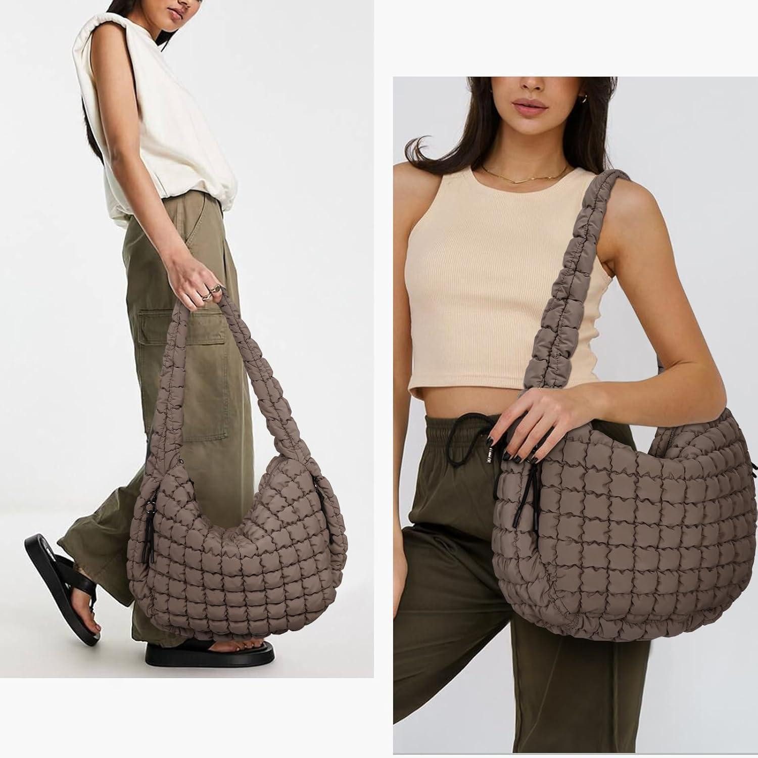 LuxusKollektion Umhängetasche Gesteppte Puffer Tasche Crossbody günstig online kaufen