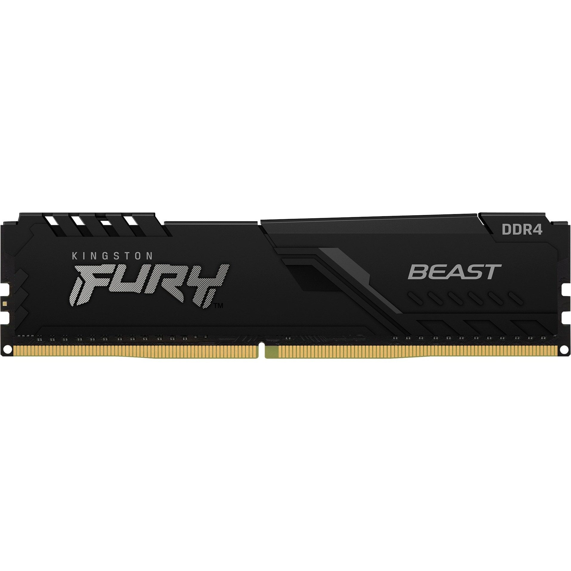 Kingston FURY Beast 8GB RAM DDR4-3600 Single (1x8GB) CL16 PC-Arbeitsspeicher (Hochleistungs-DDR4 für schnelle Reaktion und stabile Nutzung)