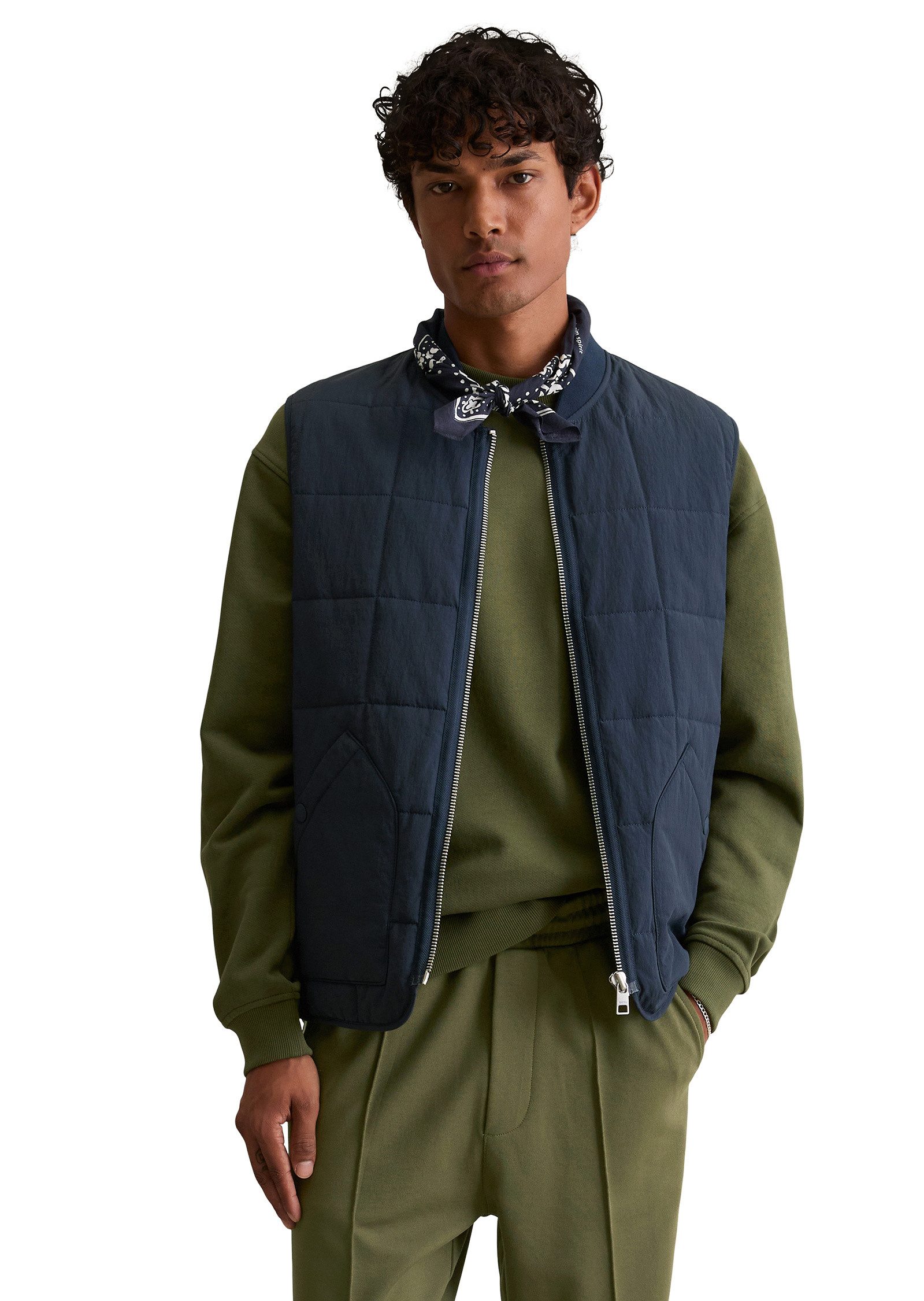 Marc O'Polo DENIM Steppweste leicht wattiert und wasserabweisend