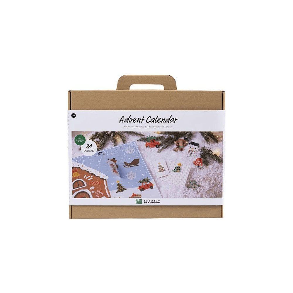 NABBI Bügelperlen Nabbi® BioBeads Adventskalender