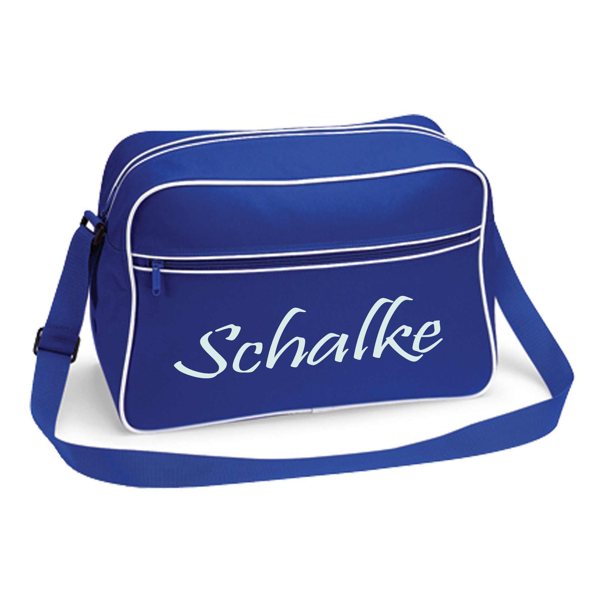 Schultertasche Schalke - Schriftzug - Umhängetasche Tasche