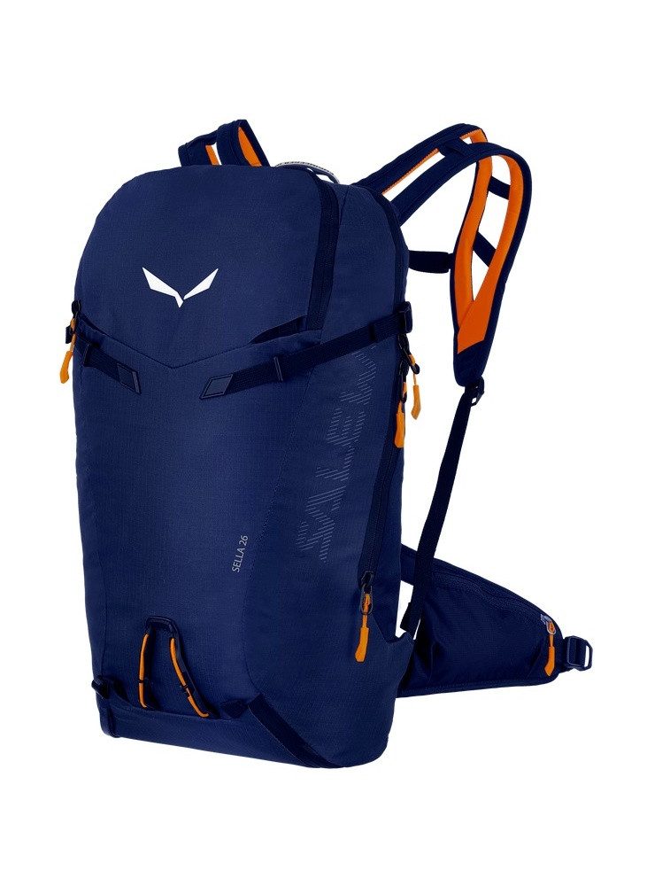 Salewa Wanderrucksack Sella (für Skitouren, Dry Back Contact-Tragesystem) dunkelblau