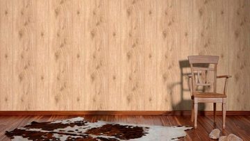living walls Vliestapete Best of Wood`n Stone, glatt, Holz, gestreift, realistisch, (1 St), Tapete Holzoptik