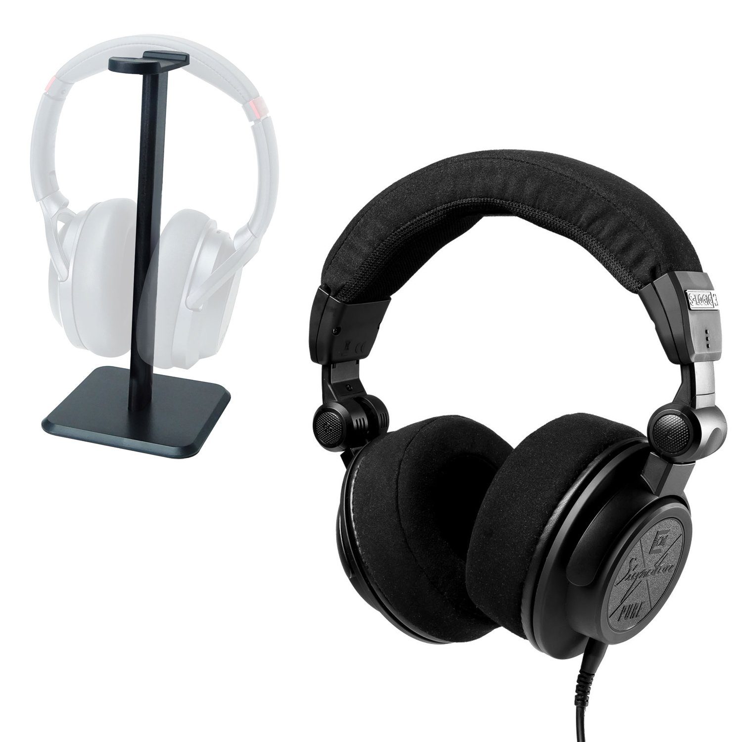 Ultrasone Ultrasone Signature Pure Kopfhörer mit Tischstativ Kopfhörer (Studio, geschlossen, ohrumschließend, mit Tischstativ)