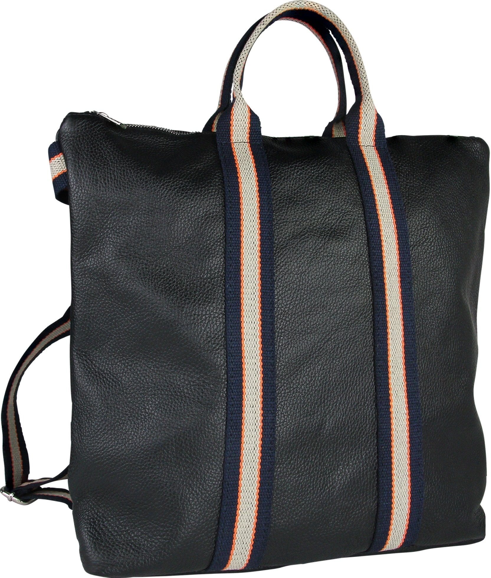 Cityrucksack Toscanto Damen Cityrucksack Leder Canvas