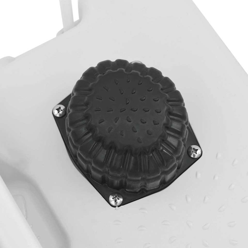 vidaXL Wassertank Camping-Handwaschstation Grau 50,5 x 33 x 103 cm Plastik (1 St)