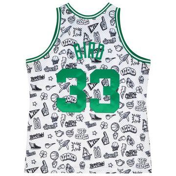 Mitchell & Ness Basketballtrikot DOODLE Swingman Jersey Boston Celtics