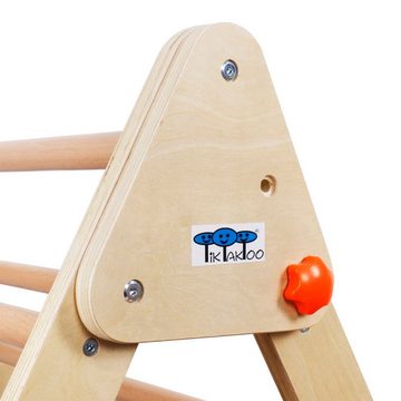 TikTakToo Klettergerüst Kletterdreieck Montessori Motoriktrainer Indoor 84x69x62,5cm, (Spiel-Set), Kletterberg, Fördert motorische Fähikeiten von Kleinkindern