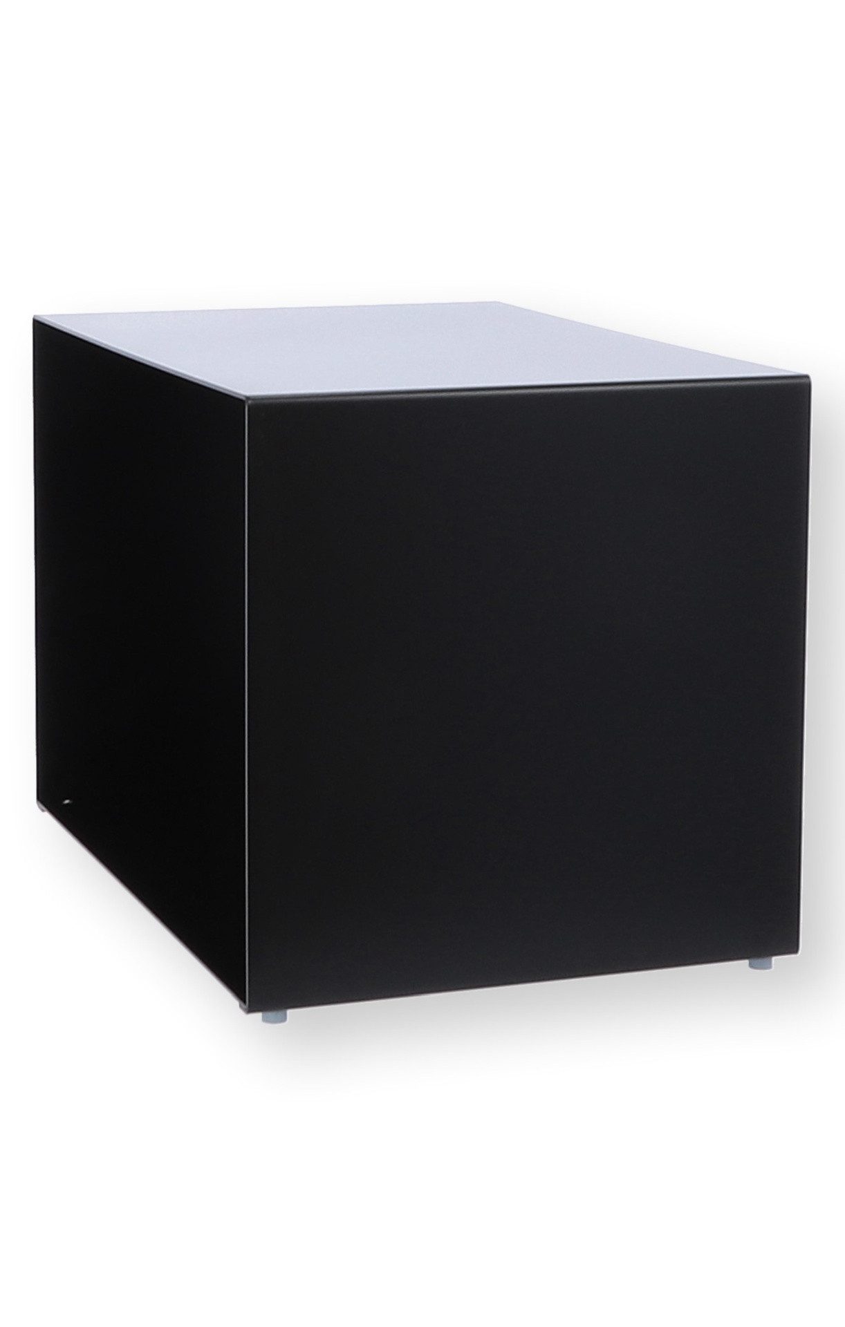 jankurtz Beistelltisch Cubus Metall 50 cm, Schwarz