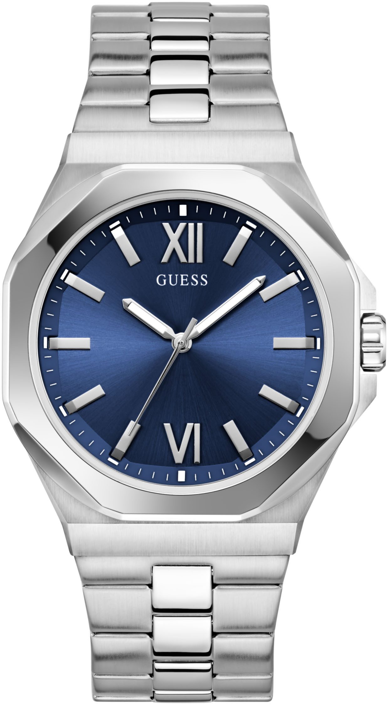 Guess Quarzuhr EMPEROR GW0849G1, Armbanduhr, Herrenuhr, Edelstahlarmband, a günstig online kaufen