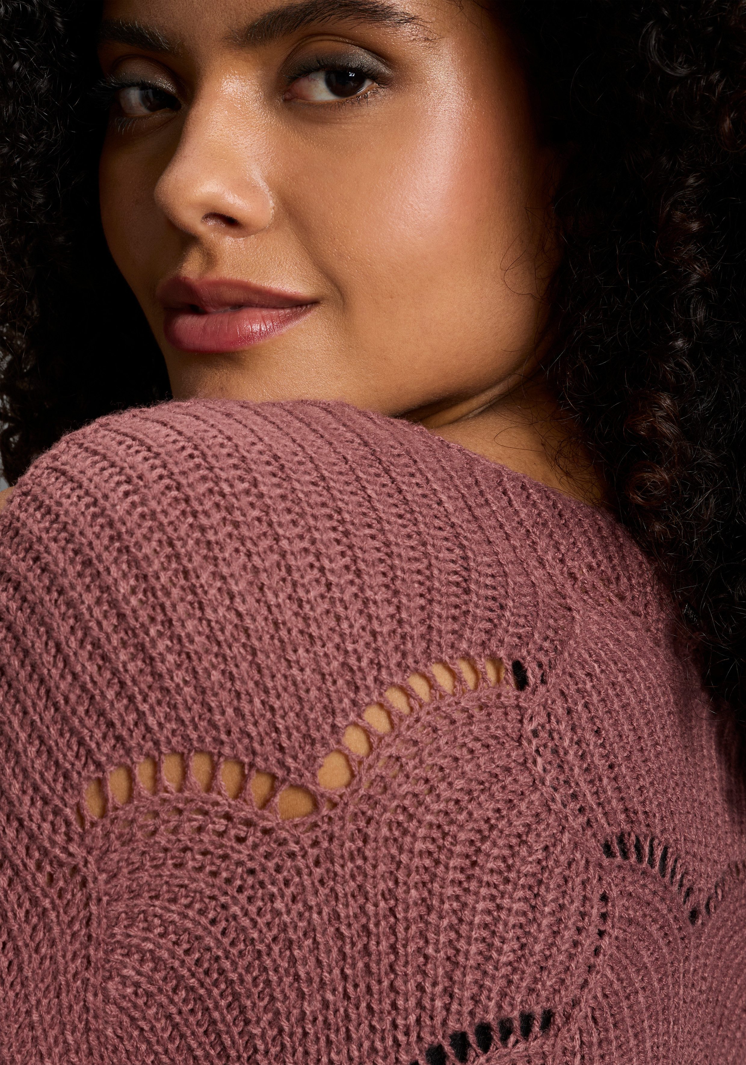 Laura Scott Strickpullover softer Übergangsstrick mit günstig online kaufen