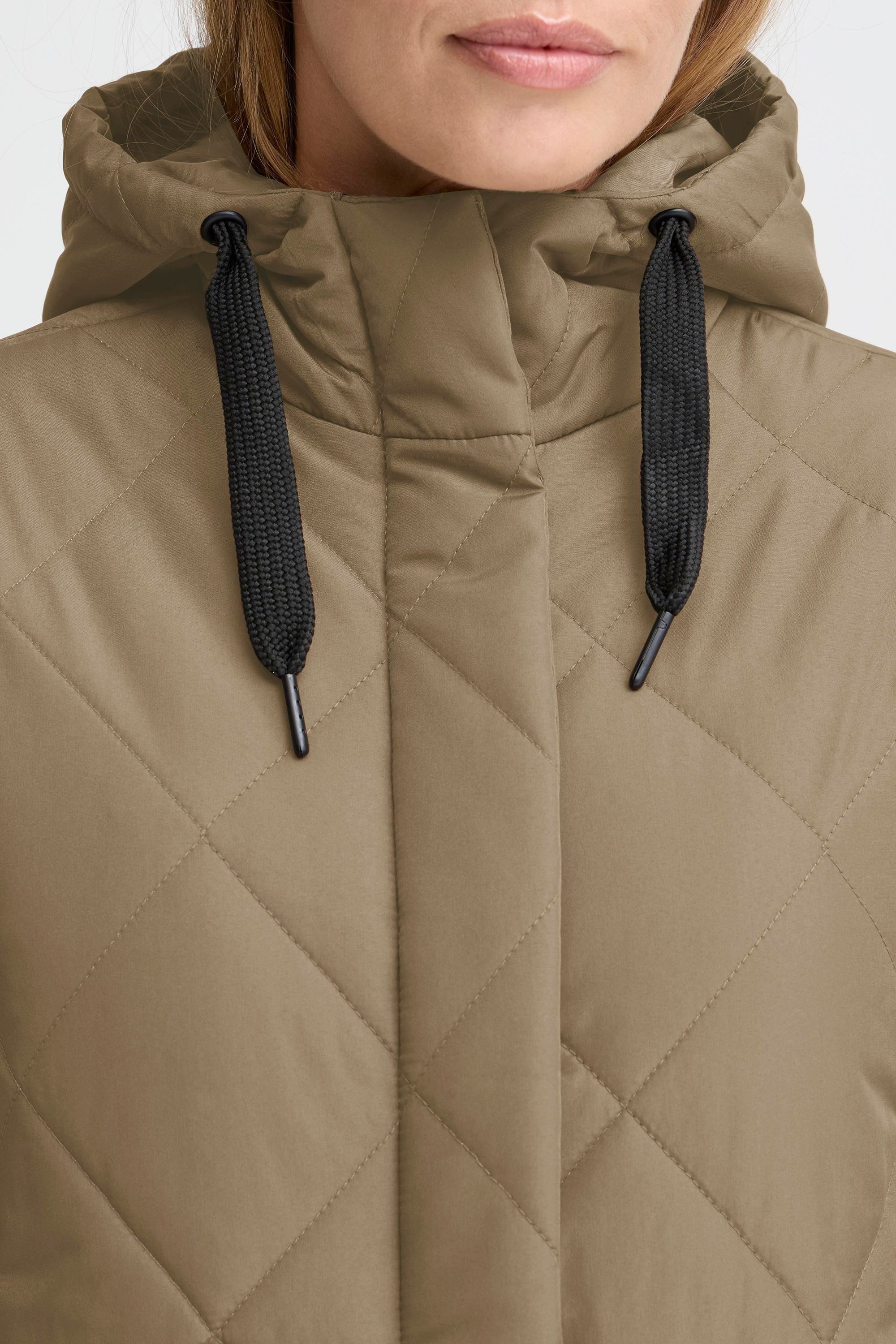 OXMO Steppjacke OXBelis Modische lange jacke