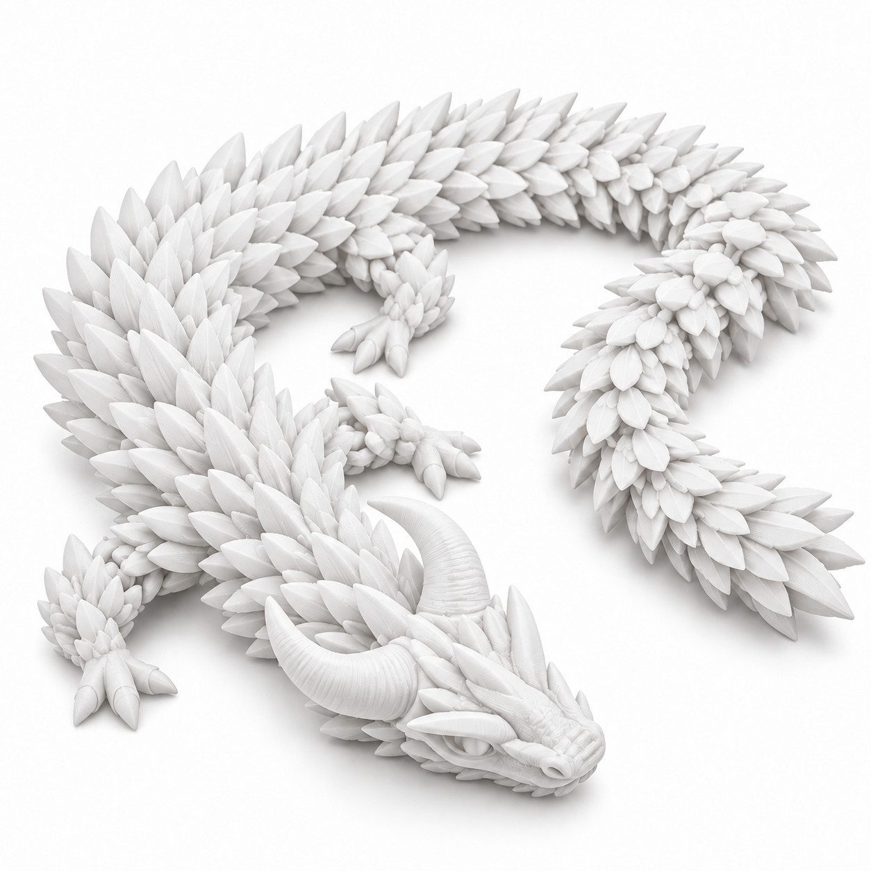 Alpha Electronics Fantasy-Figur Flexi Drache 41 cm bewegliche Drachenfigur (Sparangebot, 1 St., 1tlg), Dekofigur, Sammlerfigur & Geschenk