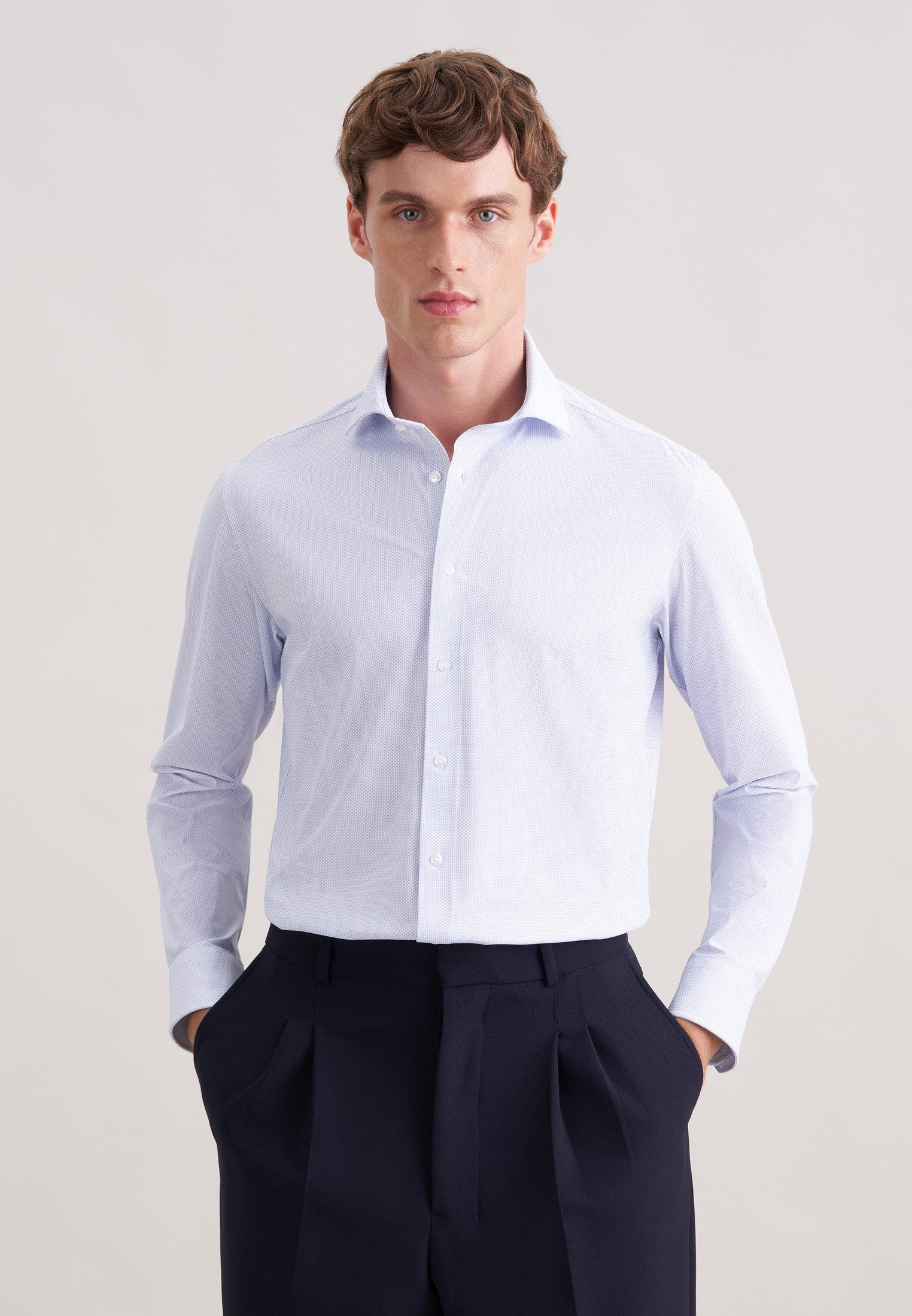 Businesshemd Schwarze Rose