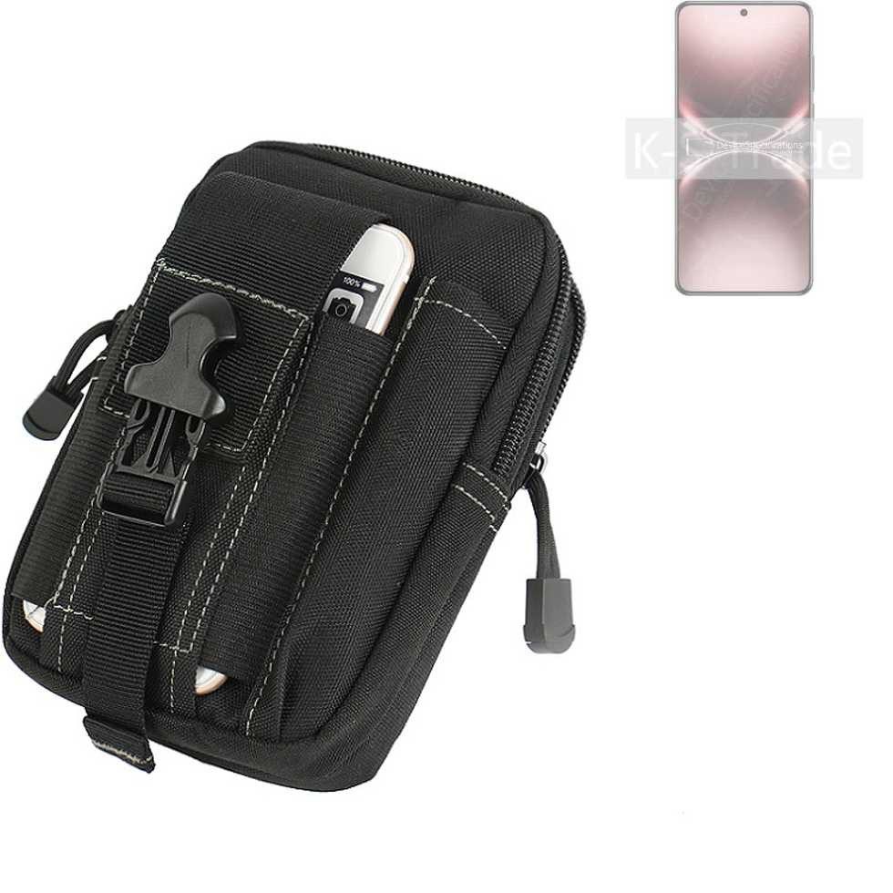 K-S-Trade Handyhülle für Vivo X200 Ultra, Gürtel Tasche Gürteltasche Holster Schutz Hülle Handy Hülle