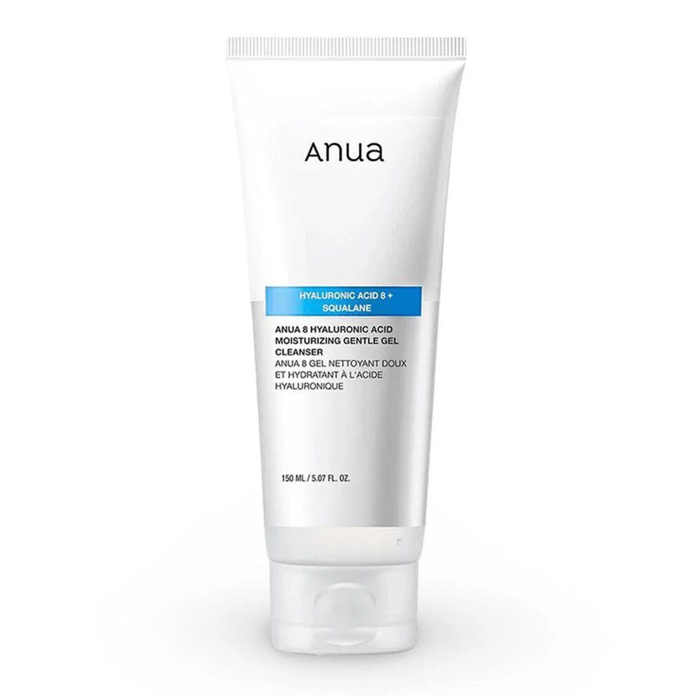Anua Gesichts-Reinigungsschaum 8 Hyaluronsäure Feuchtigkeitsspendendes, sanftes Reinigungsgel, 150 ml