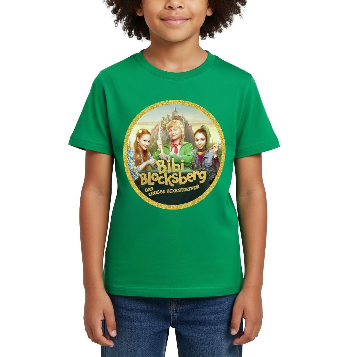 T-Shirt Bibi Blocksberg Film Bibi, Flauipaui Und Schubia Kinder T-Shirt
